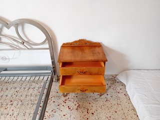 3 Mesitas Noche Antiguas Madera
