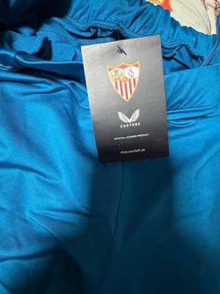 Pantalones Sevilla FC Castore Azul