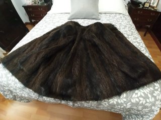 Abrigo de pelo de hurón