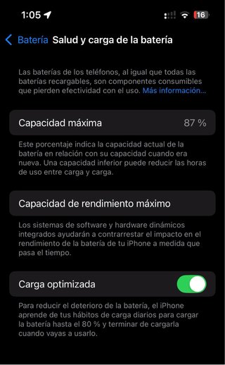 iPhone 13 128GB - excelente salud batería 87%