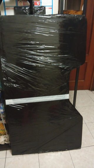 Scrivania da Gaming Nero 140/185x74/146cm