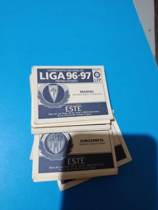 Cromos Fútbol 96-97