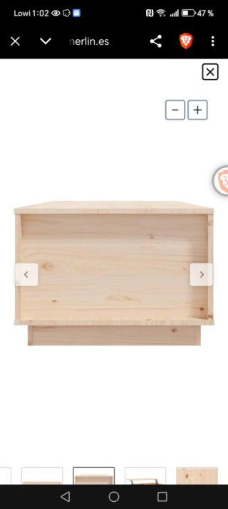 Mesa centro elevable madera pino