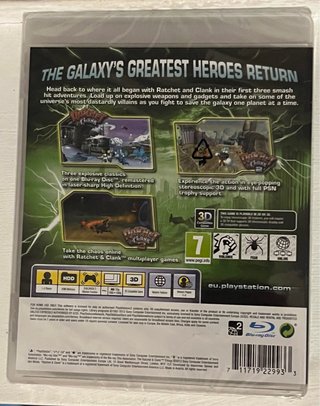 Ratchet & Clank Trilogy PS3 Classics HD