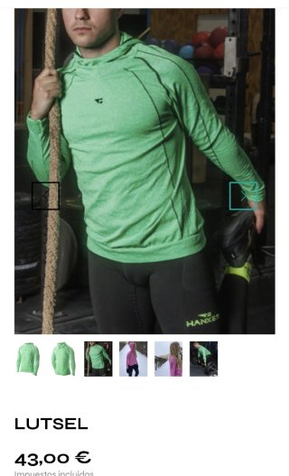 Sudadera Hanker (talla s, unisex)