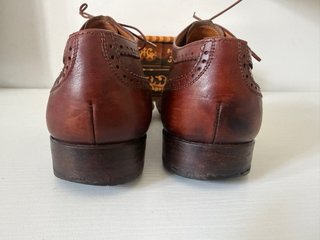 Scarpe uomo vera pelle punta quadrata 42
