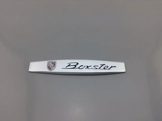 EMBLEMAS CROMADOS LOGO PORSCHE BOXSTER
