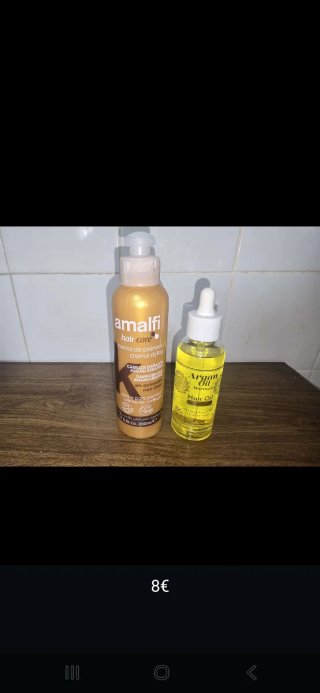 Amalfi Hair Care Crema Peinar Argan Keratin
