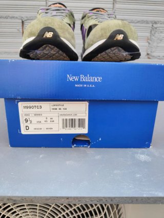 New Balance 990v3 made in usa Teddy santis olive