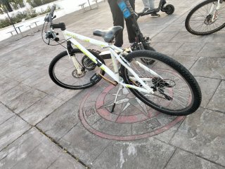 Bicicleta de Montaña Blanca
