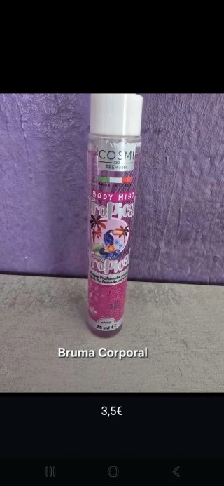 Spray Iluminador Corporal y Facial