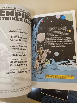 Classic Star Wars The Trilogy comic book adaptatio