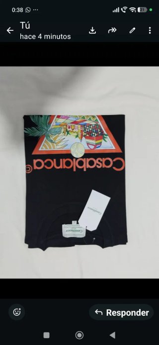 Camiseta Casablanca Tennis Club Talla L