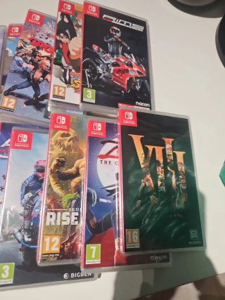 12 Juegos Nintendo Switch Nuevos Precintados