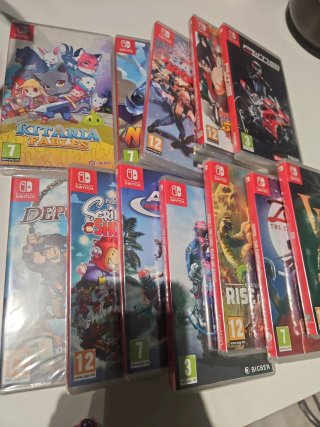 12 Juegos Nintendo Switch Nuevos Precintados