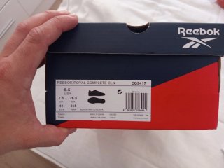 Zapatillas Reebok Classic Negras Talla 42