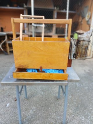 Caja/Cesta de Apicultura Porta Cuadros