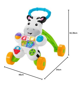 Andador correpasillos Fisher Price Cebra