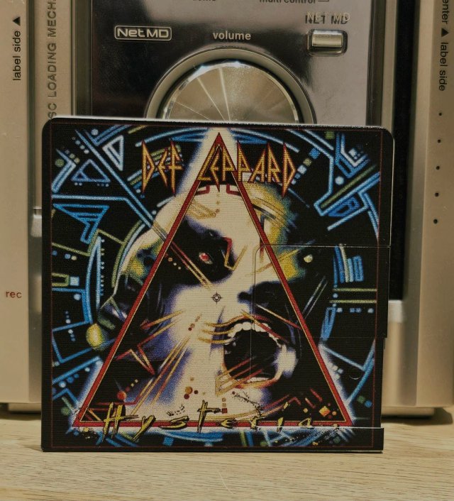 Minidisc Def Leppard Hysteria