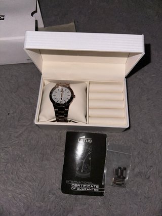 Reloj Lotus Mujer oro rosa y Plateado