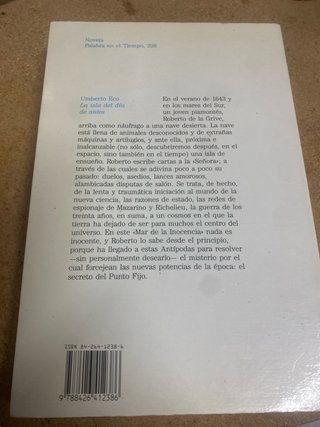 La isla del dia de antes