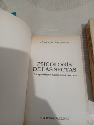 Pack de 3 libros sobre Las Sectas
