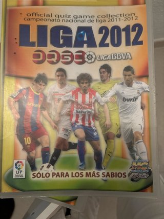 Álbum Panini Liga 2012 Completo