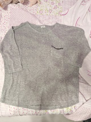 Camiseta Pimkie gris talla S