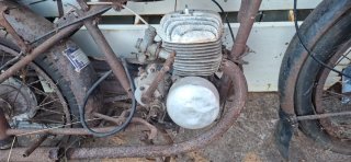 Montesa brio Moto Clásica. Años 50