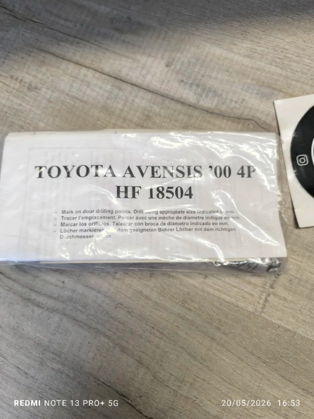 Alerón ASD nuevo de Toyota Avensis sedan