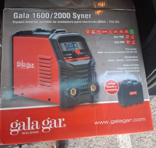 Soldadora Gala Gar 1600 Syner MMA/TIG
