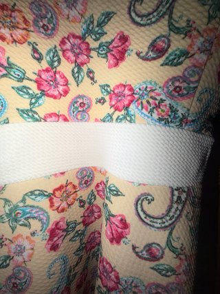 Vestido de tirantes corto estampado Inside
