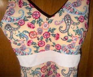 Vestido de tirantes corto estampado Inside