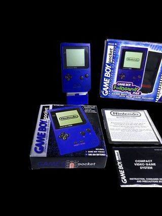 Game Boy Funtography Pak Blue + Camera + Slip Case