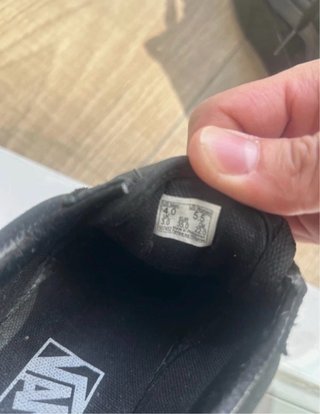 Zapatillas Vans Sk8-Hi negras talla 35