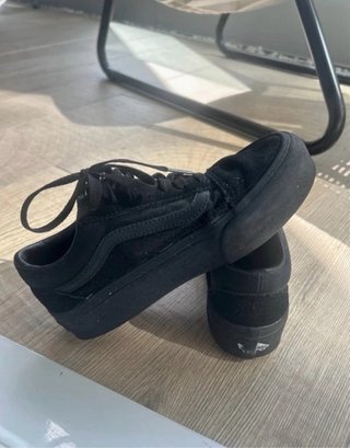 Zapatillas Vans Sk8-Hi negras talla 35