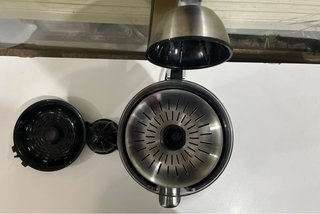 Exprimidor Eléctrico Cítricos Acero Inox