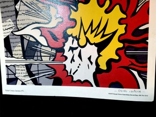 Lámina litografia. Equipo Crónica Guernica 2005. M