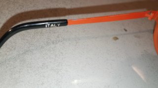 Gafas Spalding Italia Naranja y Blanca
