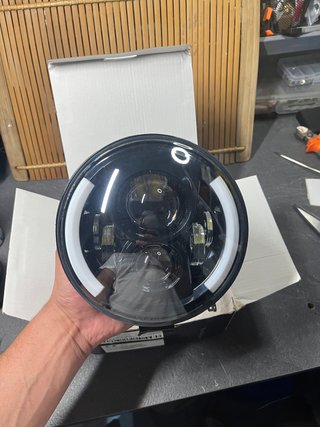 Faro LED 7 " para motocicleta