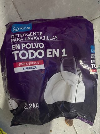 Detergente Lavavajillas Canta Todo en 1