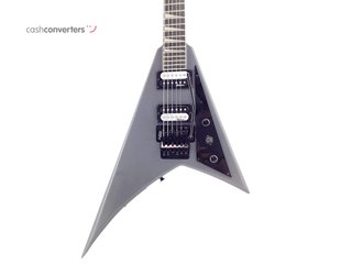 guitarra electrica jackson js32 rhoads, ah fb, satin gray