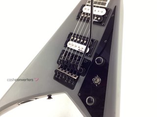 guitarra electrica jackson js32 rhoads, ah fb, satin gray