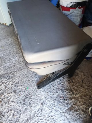Asiento trasero Volkswagen y cinturón