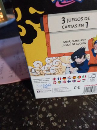 Juego de Cartas Naruto - 3 en 1