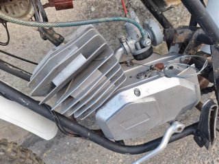 Moto Gilera 50cc Enduro Roja y Blanca