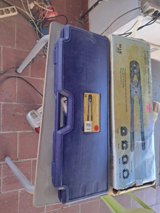 Máquina Prensado Manual Cabeza Fija DIS mordida RF