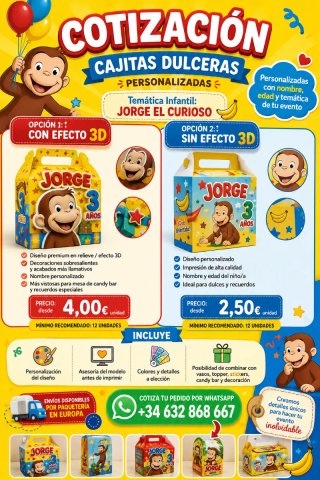 Cajas dulceras personalizadas