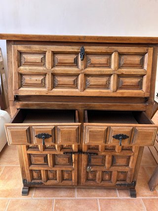 Mueble Bar Vintage Madera Maciza
