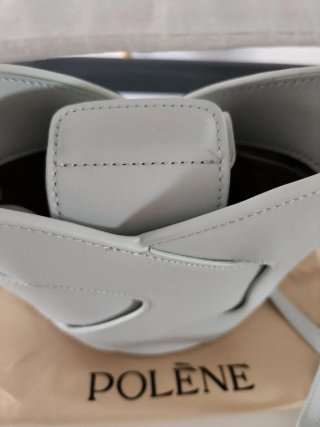 Bandolera azul claro